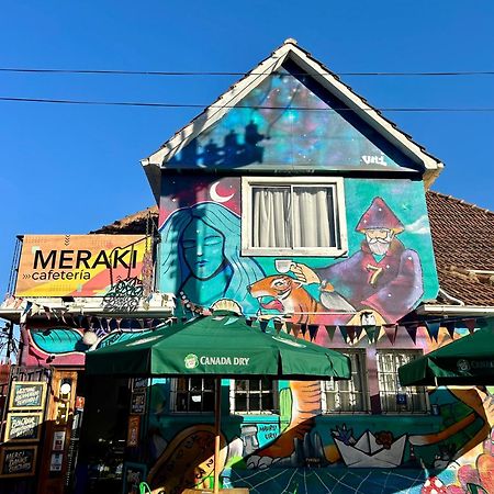 Meraki Hostel - Cerro Alegre - Valparaíso Esterno foto